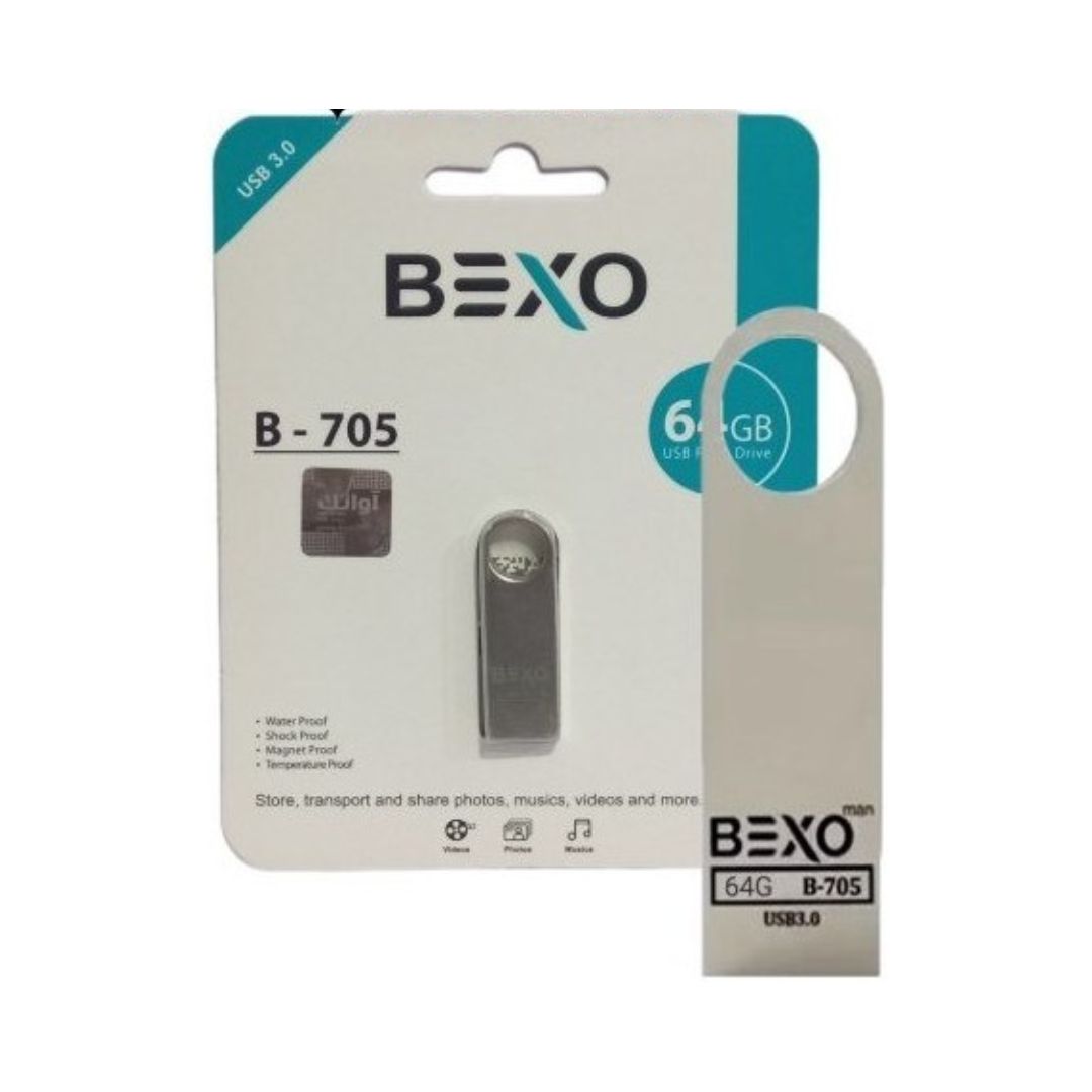 فلش 64 گیگ USB 03 Bexo گارانتی مادام تسویه دار
