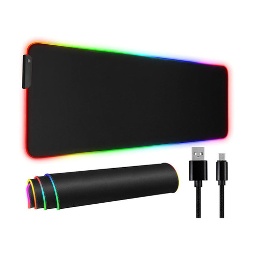 پد موس اپتیکال گیمی سایز 30 در 80 سنگین RGB