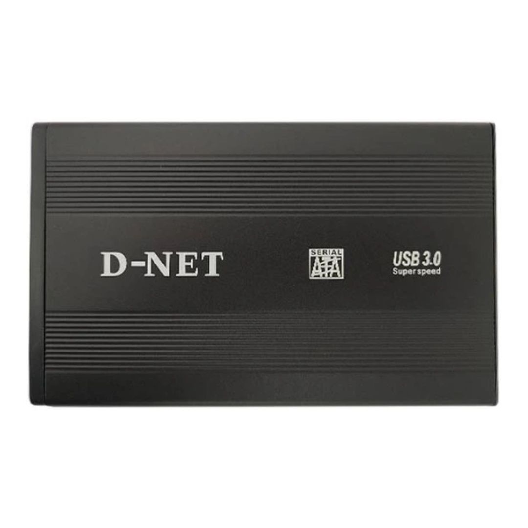باکس هارد 3.5 و 2.5 اینچ کشویی USB03 فلزی دی نت