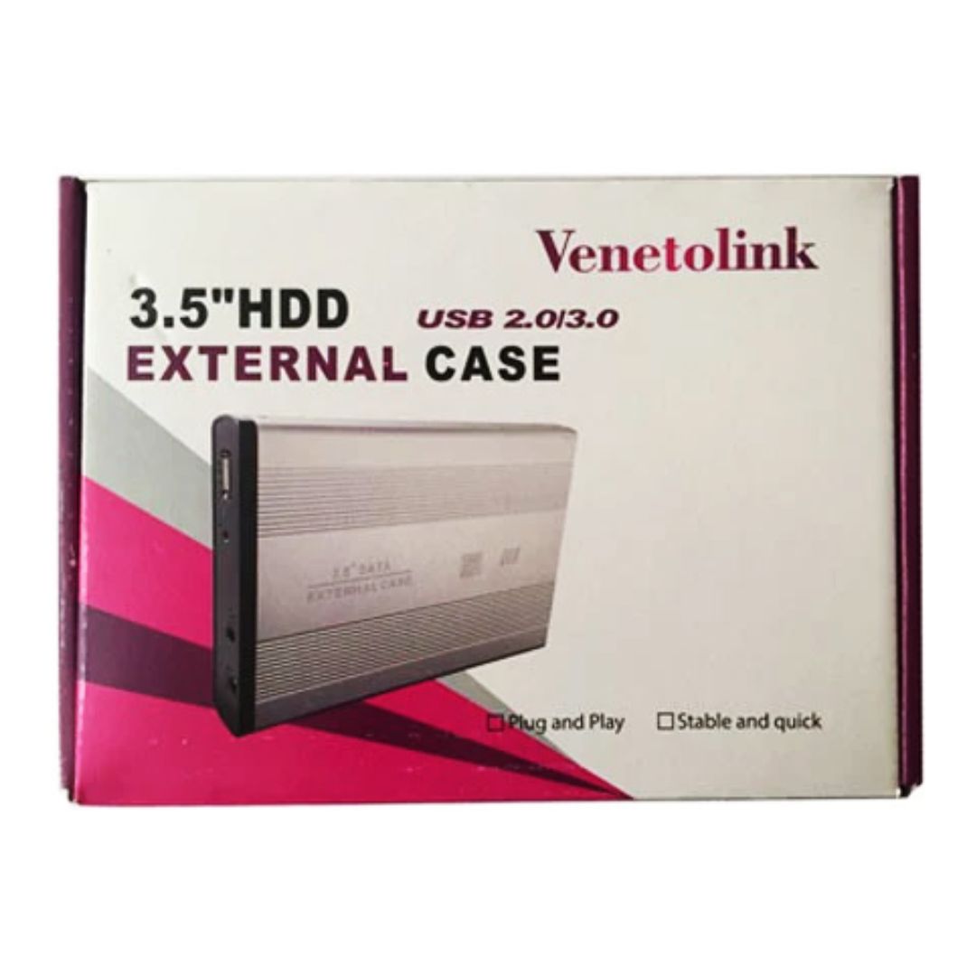 باکس هارد 3.5 اینچ USB2 فلزی