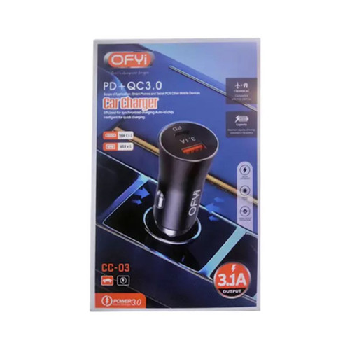 شارژر فندکی OFYI PD دار