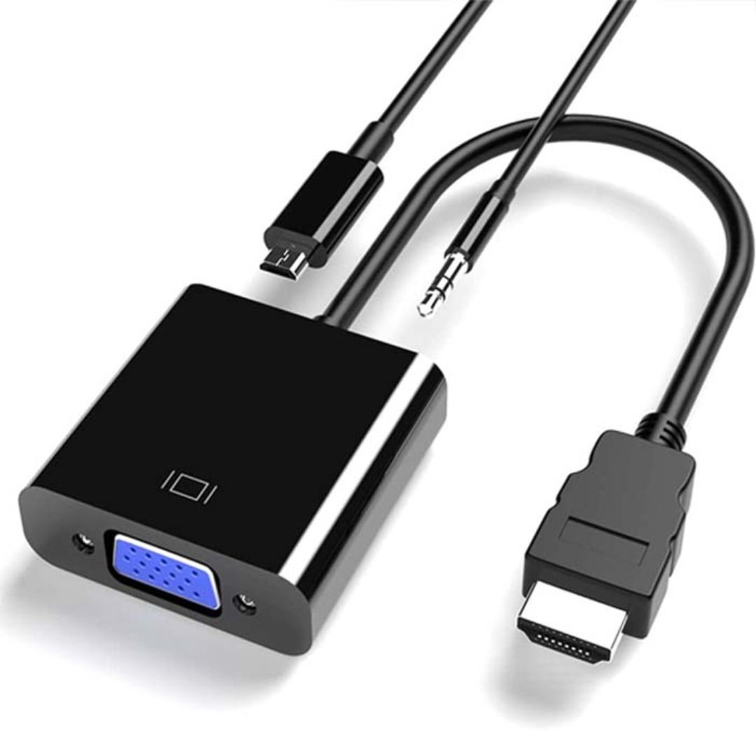 تبدیل HDMI to VGA با صدا و پاور