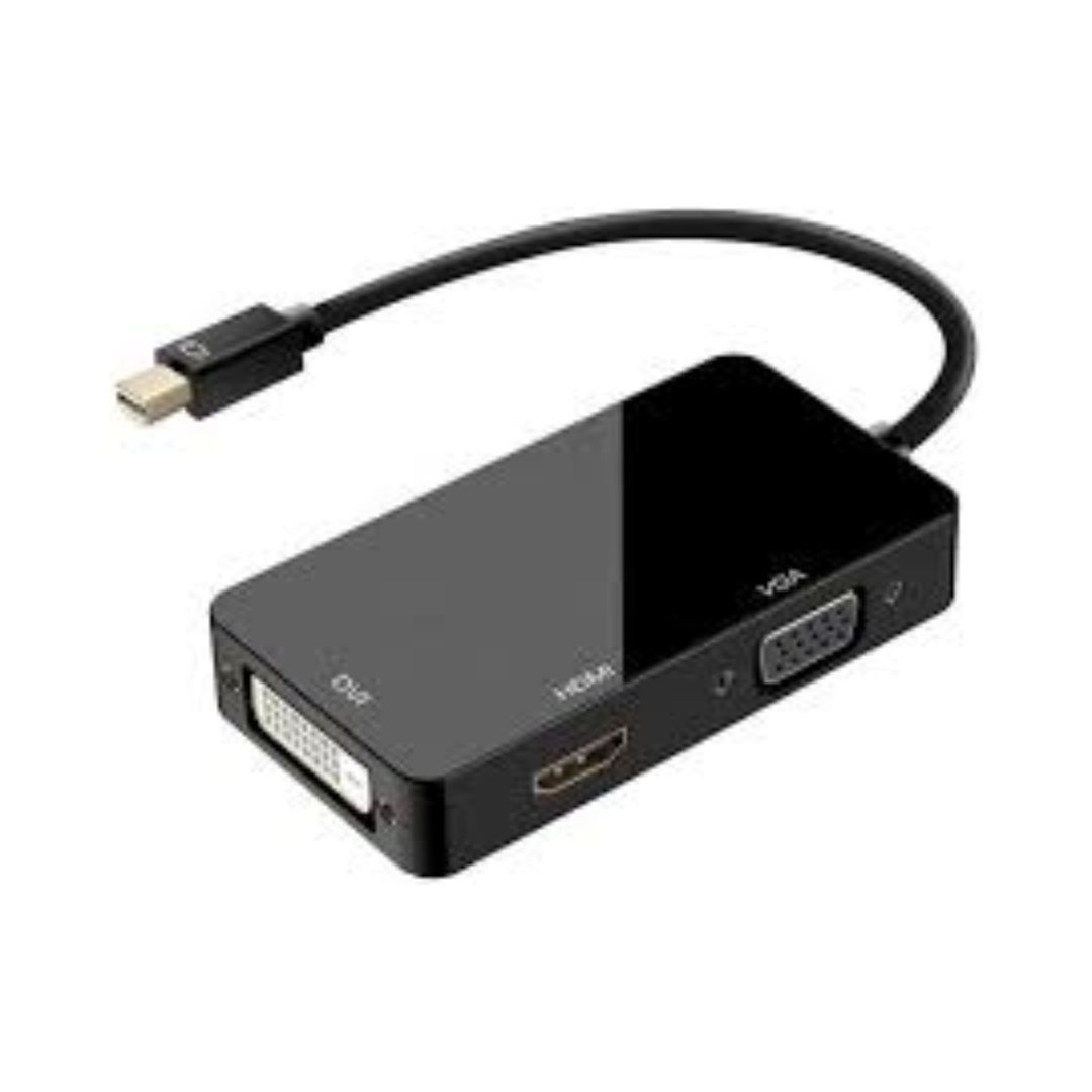 تبدیل Mini DP به HDMI+VGA+DVI