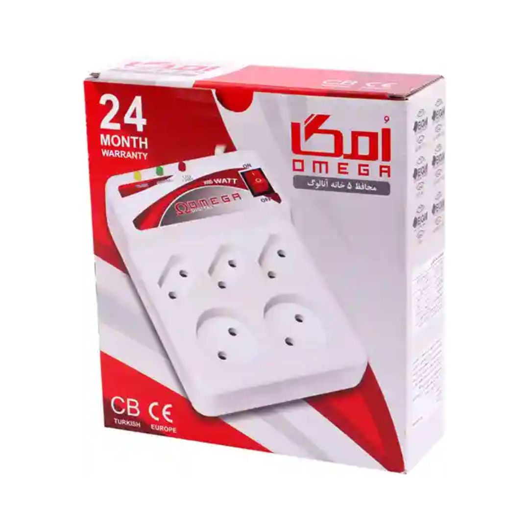 محافظ 5 خانه سیم 3 متری امگا