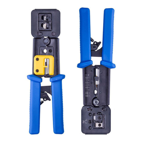 آچارشبکه ته باز دسته ابی