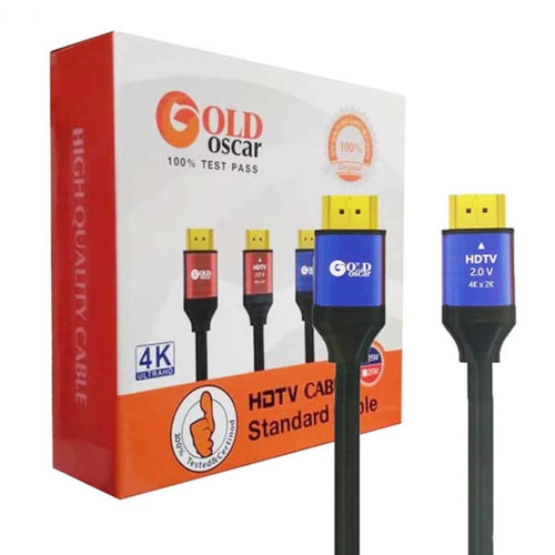 کابل HDMI 4K سرفلزی اسکارگلد 20 متری ورژن دو