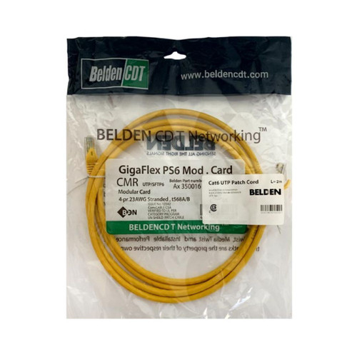 کابل شبکه 50 سانتی Belden cat6