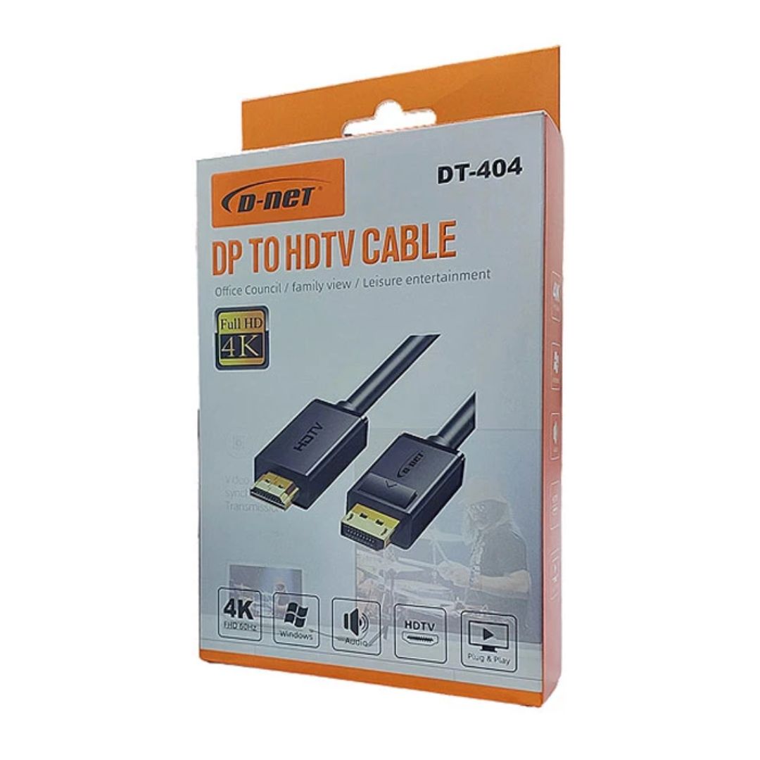 کابل دیسپلی به 4K HD طول 1.5 متر دی نت