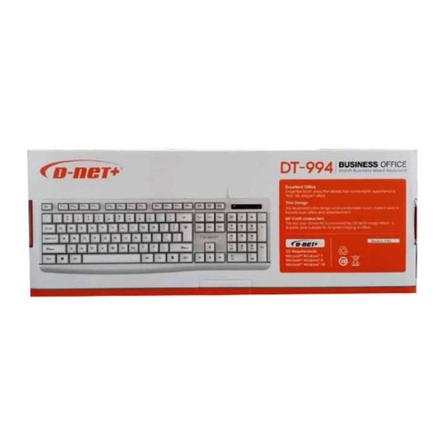 کیبورد سیم دار سفید 994 DT دی نت