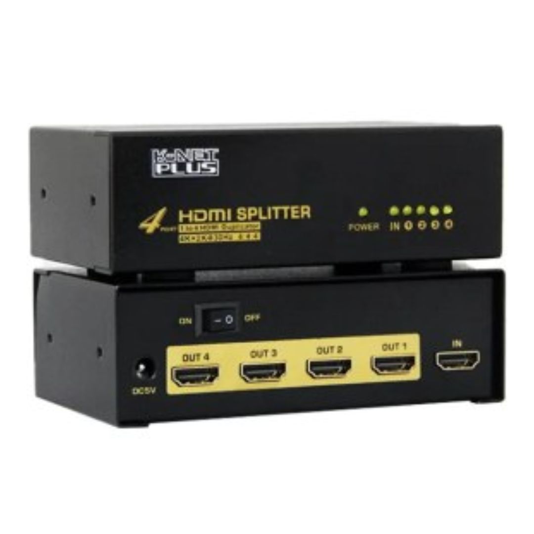 HDMI SPLITTER 4 PORT KNET PLUS